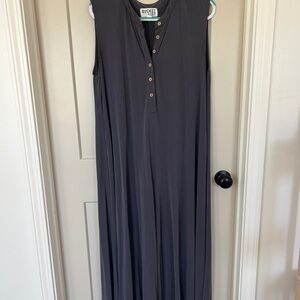 Gray Sleeveless jumpsuit